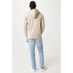Sweatshirt aus Öko-Baumwolle, 340 g/m2, Iqoniq Abisco farbe hellbraun vierte Ansicht mit Modell