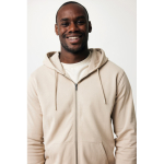 Sweatshirt aus Öko-Baumwolle, 340 g/m2, Iqoniq Abisco farbe hellbraun fünfte Ansicht mit Modell