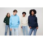 Sweatshirt aus Öko-Baumwolle regular fit 340 g/m2 Iqoniq farbe beige fünfte Ansicht mit Modell