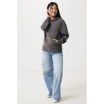 Sweatshirt aus Öko-Baumwolle regular fit 340 g/m2 Iqoniq farbe mattsilber dritte Ansicht mit Modell