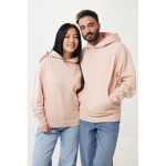 Sweatshirt aus Öko-Baumwolle regular fit 340 g/m2 Iqoniq farbe pastellrose Ansicht mit Modell