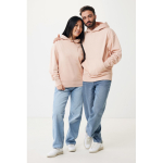 Sweatshirt aus Öko-Baumwolle regular fit 340 g/m2 Iqoniq farbe pastellrose zweite Ansicht mit Modell
