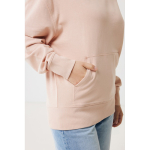 Sweatshirt aus Öko-Baumwolle regular fit 340 g/m2 Iqoniq farbe pastellrose