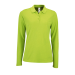 Langarm-Damen-Poloshirt aus Baumwolle, 180 g/m2, SOL'S Perfect achte Ansicht