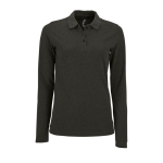 Langarm-Damen-Poloshirt aus Baumwolle, 180 g/m2, SOL'S Perfect sechste Ansicht