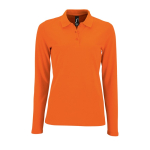 Langarm-Damen-Poloshirt aus Baumwolle, 180 g/m2, SOL'S Perfect