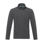 Herren-Fleecejacke aus recyceltem Polyester, 174 g/m2, Elevate NXT zweite Vorderansicht