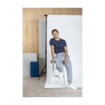 Herren T-Shirt aus Bio-Baumwolle, 160 g/m², Elevate NXT farbe dunkelgrau Lifestyle-Bild