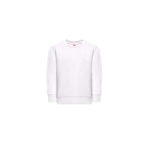 Kinder-Sweatshirt mit Baumwolle, 300 g/m2, THC DELTA KIDS WH farbe weiß zweite Ansicht