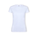 Weiße Damen T-Shirt aus 100% Baumwolle, 140 g/m2, Fruit Of The Loom fünfte Ansicht