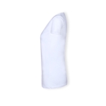 Weiße Damen T-Shirt aus 100% Baumwolle, 140 g/m2, Fruit Of The Loom sechste Ansicht