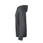 Unisex-Sweatshirt aus Baumwolle und Polyester, 175 g/m2, MKT Landon farbe schwarz zweite Ansicht