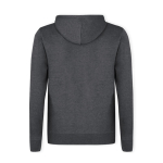 Unisex-Sweatshirt aus Baumwolle und Polyester, 175 g/m2, MKT Landon farbe schwarz dritte Ansicht