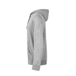 Unisex-Sweatshirt aus Baumwolle und Polyester, 175 g/m2, MKT Landon farbe grau zweite Ansicht