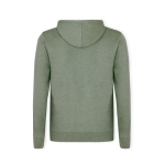 Unisex-Sweatshirt aus Baumwolle und Polyester, 175 g/m2, MKT Landon farbe grün dritte Ansicht