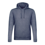 Unisex-Sweatshirt aus Baumwolle und Polyester, 175 g/m2, MKT Landon farbe marineblau erste Ansicht