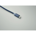 2-in-1-Schlüsselanhänger inkl. Ladekabel mit 3 Anschlüssen