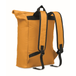 Gepolsteter Rolltop-Rucksack für Laptop aus Polyester, 15'' dritte Ansicht