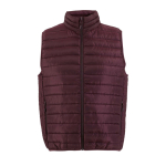 Herren-Daunenweste mit Seitentaschen, 280 g/m², SOL'S Stream farbe bordeaux achte Ansicht