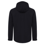 Herren Softshell-Jacke Casual Fit mit Logo bedrucken, Iqoniq, 300 g/m2 farbe schwarz zweite Ansicht