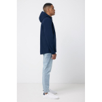 Herren Softshell-Jacke Casual Fit mit Logo bedrucken, Iqoniq, 300 g/m2 farbe marineblau zweite Ansicht mit Modell