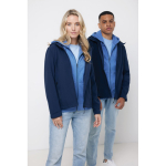 Herren Softshell-Jacke Casual Fit mit Logo bedrucken, Iqoniq, 300 g/m2 farbe marineblau