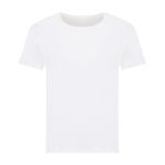 Damen-T-Shirt aus recycelter Baumwolle Slim Fit, Iqoniq, 160 g/m2 farbe weiß