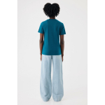 Unisex Sweatshirt aus recycelter Baumwolle, Iqoniq, 160 g/m² farbe blaugrau