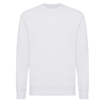 Unisex Pullover aus recycelter Baumwolle Slim Fit, Iqoniq, 280 g/m2 farbe weiß