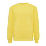 Unisex Pullover aus recycelter Baumwolle Slim Fit, Iqoniq, 280 g/m2 farbe gelb