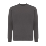 Unisex Pullover aus recycelter Baumwolle Slim Fit, Iqoniq, 280 g/m2 farbe mattsilber