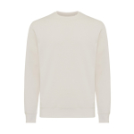 Unisex Pullover aus recycelter Baumwolle Slim Fit, Iqoniq, 280 g/m2 farbe champagner