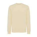 Unisex Pullover aus recycelter Baumwolle Slim Fit, Iqoniq, 280 g/m2 farbe hellgelb