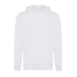 Unisex Sweatshirt aus recycelter Baumwolle Slim Fit, Iqoniq, 280 g/m2 farbe weiß