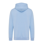 Unisex Sweatshirt aus recycelter Baumwolle Slim Fit, Iqoniq, 280 g/m2 farbe cyan-blau zweite Ansicht