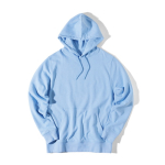 Unisex Sweatshirt aus recycelter Baumwolle Slim Fit, Iqoniq, 280 g/m2 farbe cyan-blau dritte Ansicht