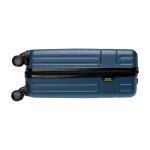 20-Zoll-Kabinentrolley mit drehbaren Rädern aus recyceltem Kunststoff, 40 L dritte Vorderansicht