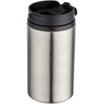 Trinkbecher aus recyceltem Edelstahl mit drehbarem Deckel, 250 ml
