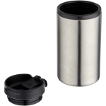 Trinkbecher aus recyceltem Edelstahl mit drehbarem Deckel, 250 ml zweite Ansicht