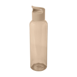 Transparente Flasche aus recyceltem Kunststoff mit Griff, 650 ml zweite Ansicht