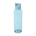 Transparente Flasche aus recyceltem Kunststoff mit Griff, 650 ml zweite Ansicht