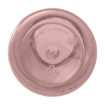 Transparente Flasche aus recyceltem Kunststoff mit Karabiner 400 ml zweite Ansicht