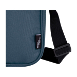 Wasserabweisende Umhängetasche aus recyceltem Polyester mit Taschen Detailansicht 1