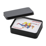 Metalletui zum Personalisieren mit 52 Spielkarten erste Ansicht