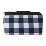 Karierte Picknickdecke mit wasserabweisender Rückseite, 150 g/m² farbe ultramarinblau vierte Ansicht