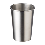 Edelstahlbecher für Picknick bedrucken oder gravieren, 350ml farbe silber zweite Ansicht