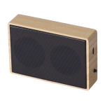 Kabelloser 5.3 Bambus-Lautsprecher mit Solarladefunktion, Solar Bamboo farbe braun zweite Ansicht