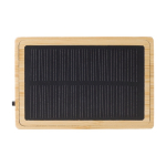 Kabelloser 5.3 Bambus-Lautsprecher mit Solarladefunktion, Solar Bamboo farbe braun vierte Ansicht