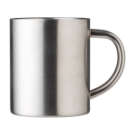 Thermobecher aus Edelstahl mit silberner Oberfläche, 300 ml farbe silber zweite Ansicht