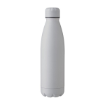 Große Flasche aus Stahl mit Thermofunktion, 750ml farbe grau erste Ansicht